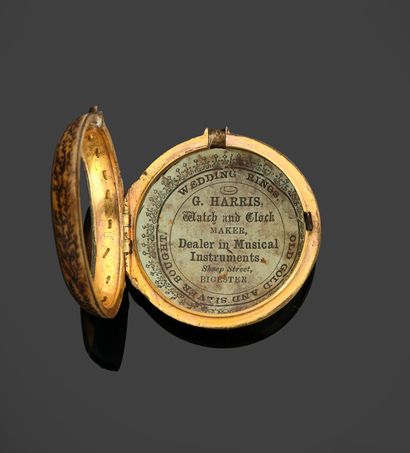 THAE NEWMAN LYNN - Montre de poche en or...