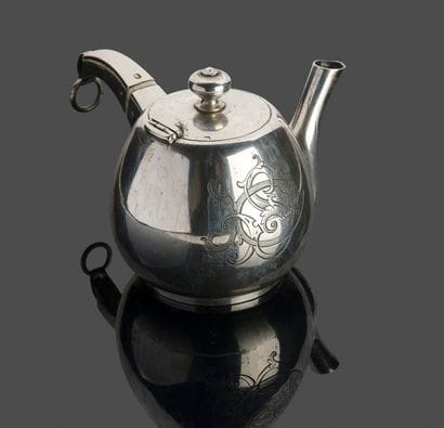 TALLOIS et MAYENCE - Japanese-style silver...
