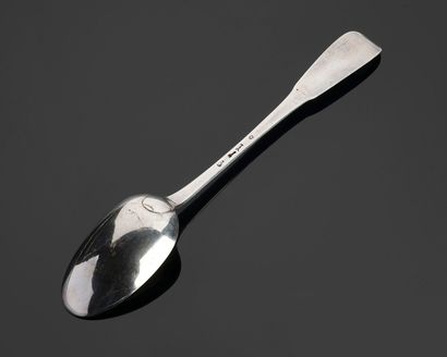 Cuiller à ragout en argent 900 millièmes,...