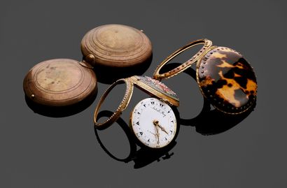 Julien LE ROY à Paris - Rare montre de poche...