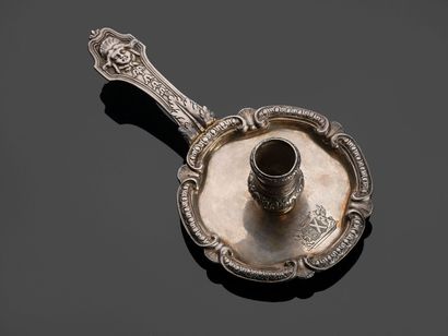 VANNES 1768 - 1770
Bougeoir à main circulaire...