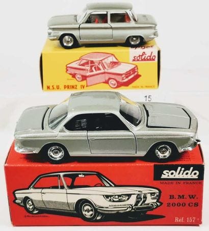 SOLIDO
NSU PRINZ IV, with license plates,...