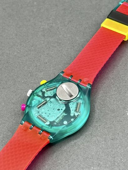 SWATCH, SWATCH watch, CHRONO FLASH ARROW...