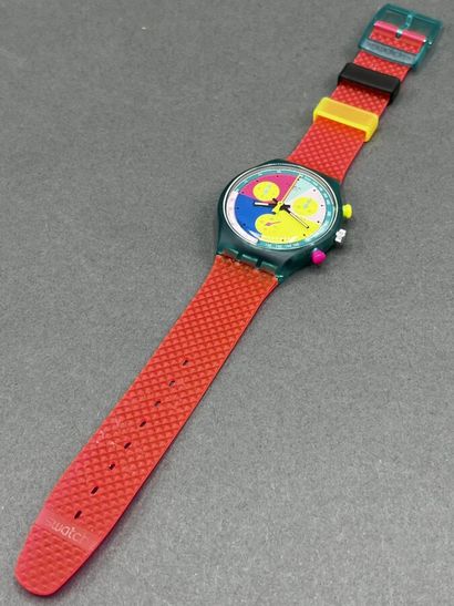 SWATCH, SWATCH watch, CHRONO FLASH ARROW...