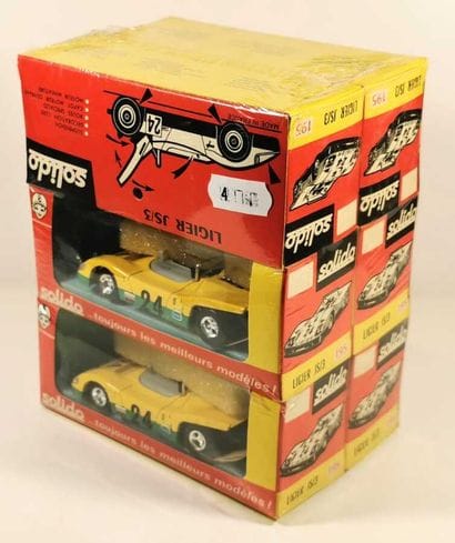 SOLIDO
Box of six vehicles in blister pack...