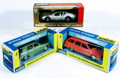 SOLIDO
SIMCA 1100 Ti, metal green, réf 34...