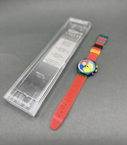 SWATCH, SWATCH watch, CHRONO FLASH ARROW...