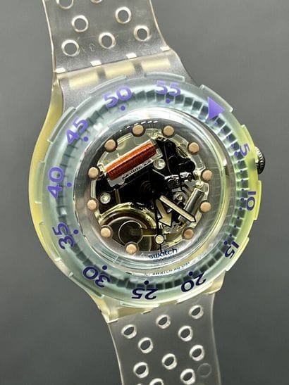 SWATCH, SWATCH watch, skeleton model from...