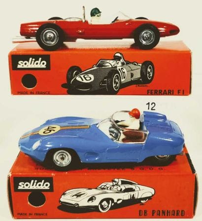 SOLIDO
DB PANHARD, blue, réf 112 (bo)
FERRARI...