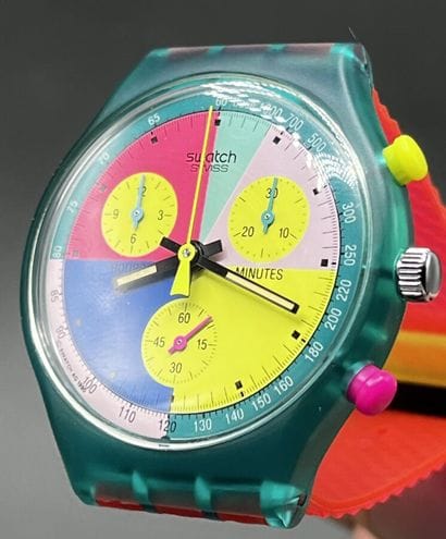 SWATCH, SWATCH watch, CHRONO FLASH ARROW...