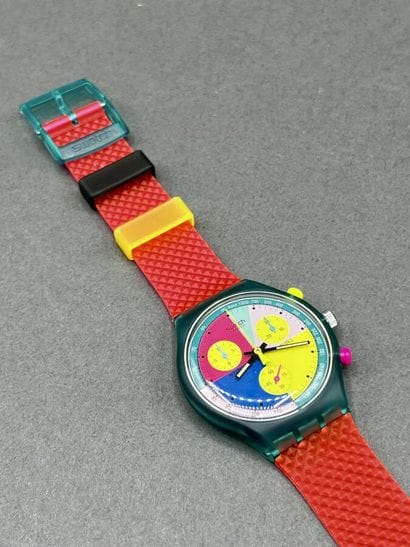 SWATCH, SWATCH watch, CHRONO FLASH ARROW...