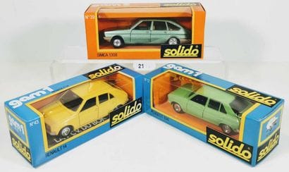 SOLIDO
SIMCA 1308 GAM 2, metal green, réf...