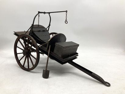 Modèle réduit d'une forge de campagne à deux...
