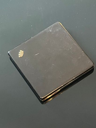 Cigarette box in silver and 925 thousandths...