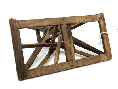 Charpente de maîtrise en bois de résineux...