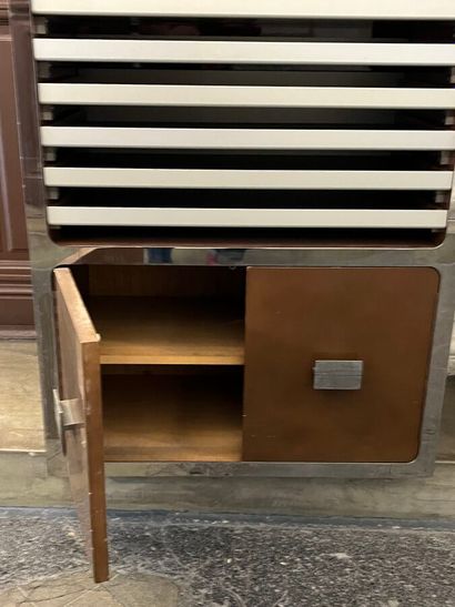 Set of 2 document storage units, series of...