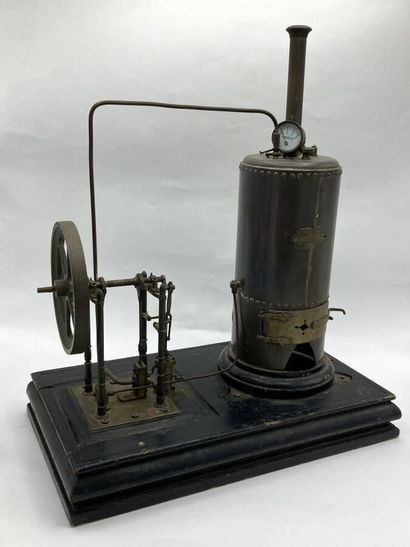 Abel GODY - Machine à vapeur verticale, la...