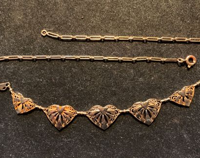 Necklace in 18 k yellow gold (750 thousandths)...