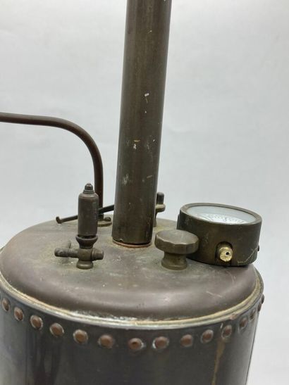 Abel GODY - Machine à vapeur verticale, la...