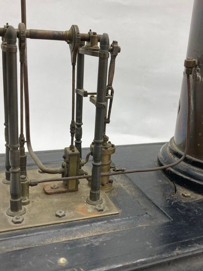 Abel GODY - Machine à vapeur verticale, la...