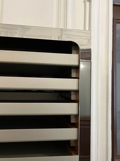 Set of 2 document storage units, series of...