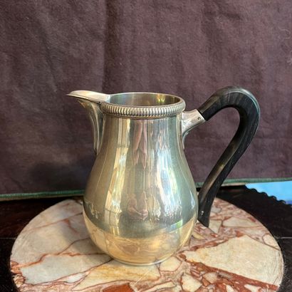 Art Deco style 925 thousandths silver cream...