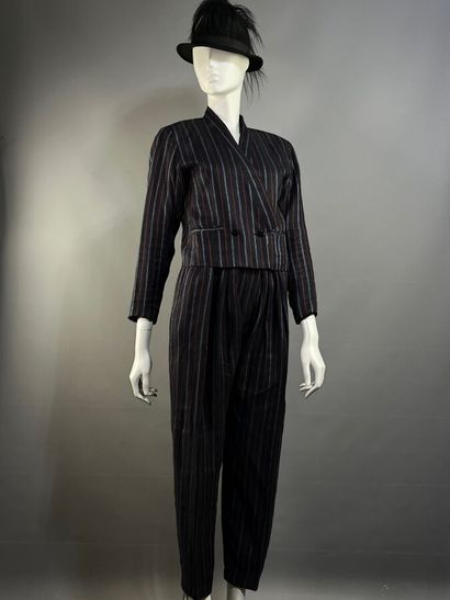 KENZO PARIS - Ensemble tailleur pantalon...