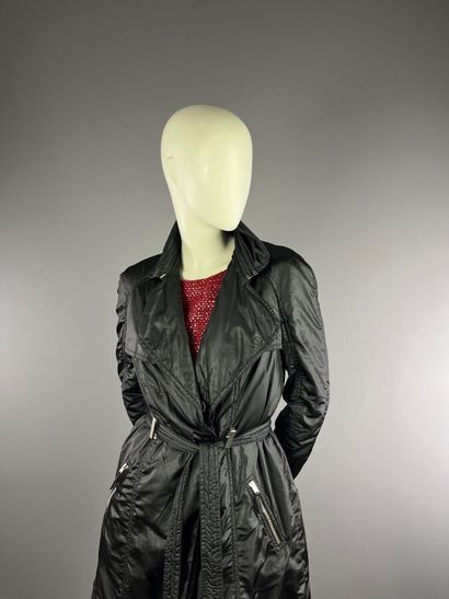 PAULE KA 
2 piéces 
trench noir en toile...