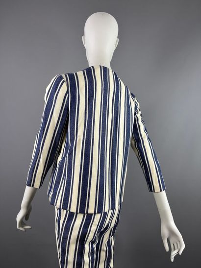 Ensemble pantalon Capri frangé - Vers 1960...