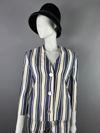 Ensemble pantalon Capri frangé - Vers 1960...