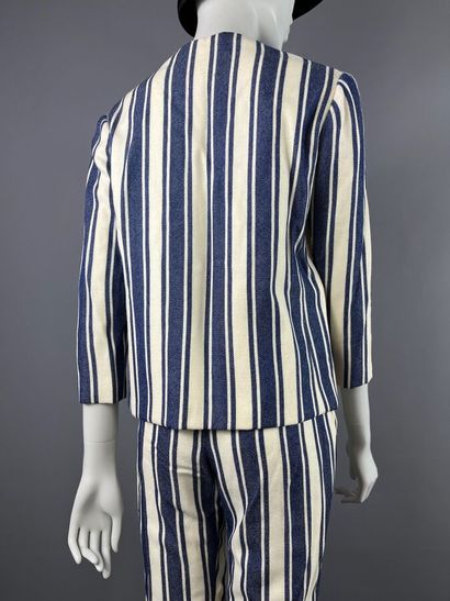 Ensemble pantalon Capri frangé - Vers 1960...