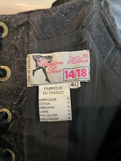 14 / 18 par Christian Hélouis - Robe bustier...