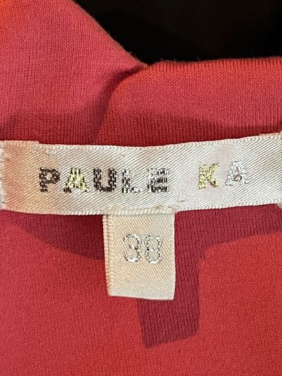 PAULE KA
Robe en coton et polyamide noir...
