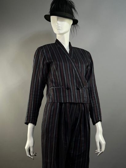 KENZO PARIS - Ensemble tailleur pantalon...