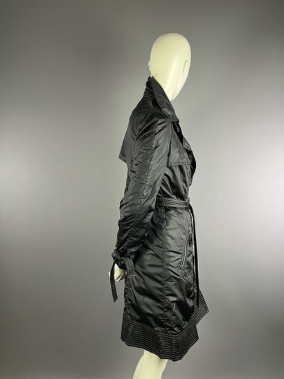 PAULE KA 
2 piéces 
trench noir en toile...