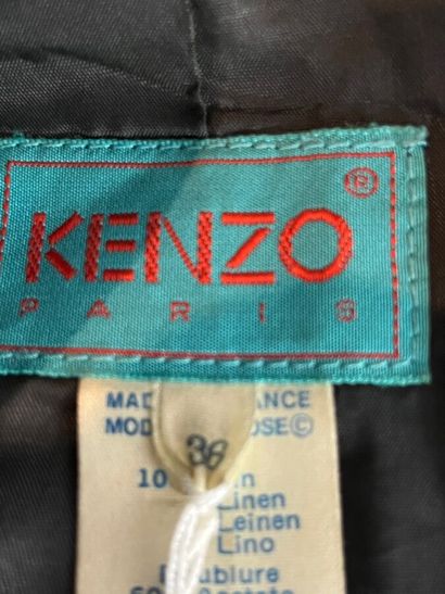 KENZO PARIS - Ensemble tailleur pantalon...