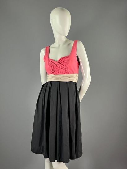 PAULE KA
Robe en coton et polyamide noir...