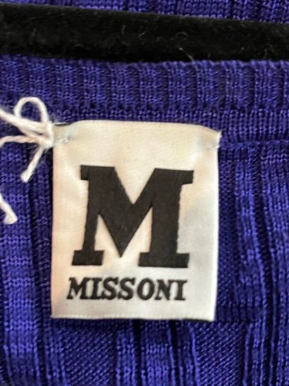 MISSONI - top.

En maille ( à priori viscose)...
