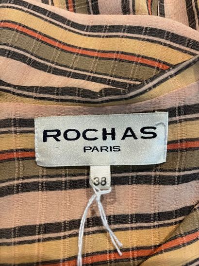 ROCHAS / CERRUTI 1881 - Blouse en soie et...