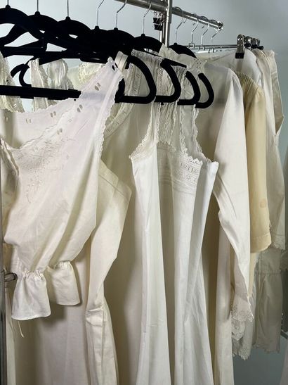 BLANC. Important lot du début du XXème siècle....