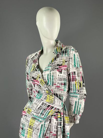 PAULE KA 
Robe cache coeur en viscose motif...