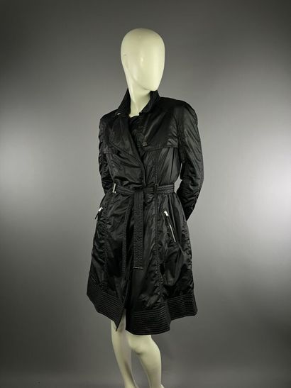 PAULE KA 
2 piéces 
trench noir en toile...