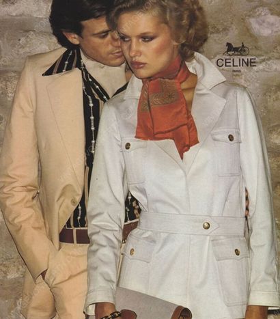 CÉLINE Paris - Collection 1977 - Lot de 2...