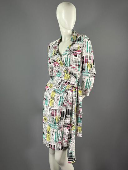 PAULE KA 
Robe cache coeur en viscose motif...