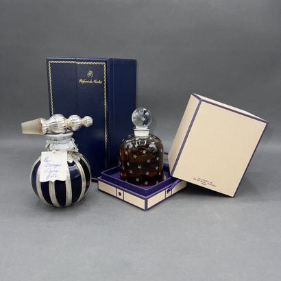 Lot de deux flacons de :
- PARFUM DE NICOLAI
Flacon...