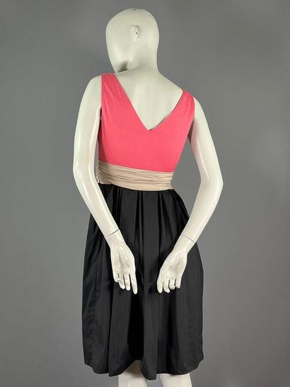 PAULE KA
Robe en coton et polyamide noir...