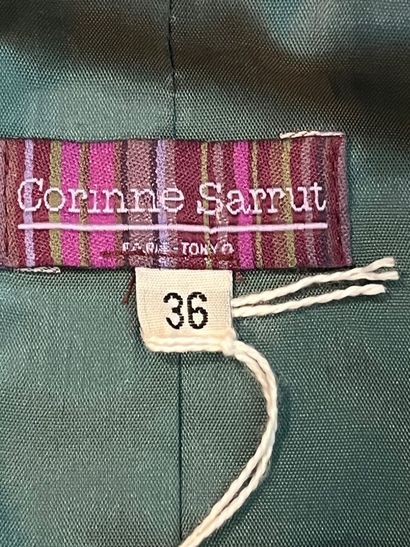 CORINNE SARRUT - Suite de 2 vestes en soie.

-Modèle...