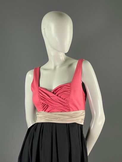 PAULE KA
Robe en coton et polyamide noir...