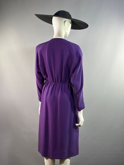 JEAN LOUIS SCHERRER Boutique - Robe en crêpe...