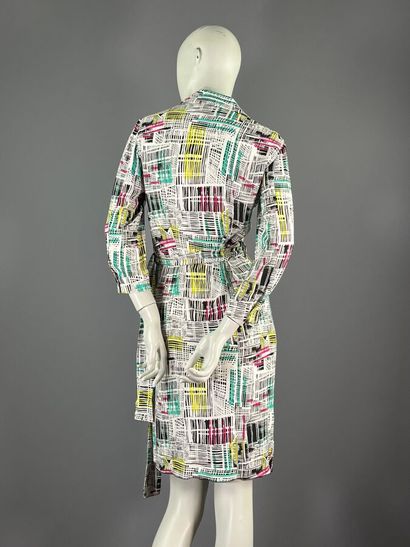 PAULE KA 
Robe cache coeur en viscose motif...